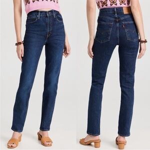 Levi's Women's High Rise Jeans - Dark Blue